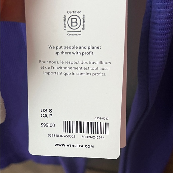 ATHLETA Flurry Blizzard Rib Turtleneck in Purple - Picture 7 of 15